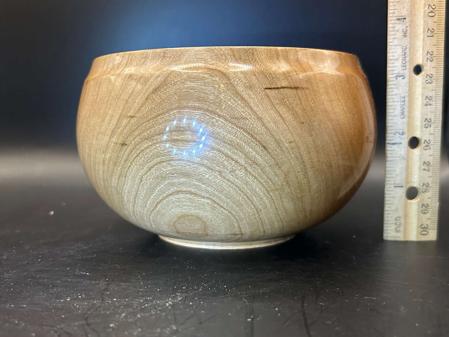 Handmade Cherry Wood Bowl-Medium