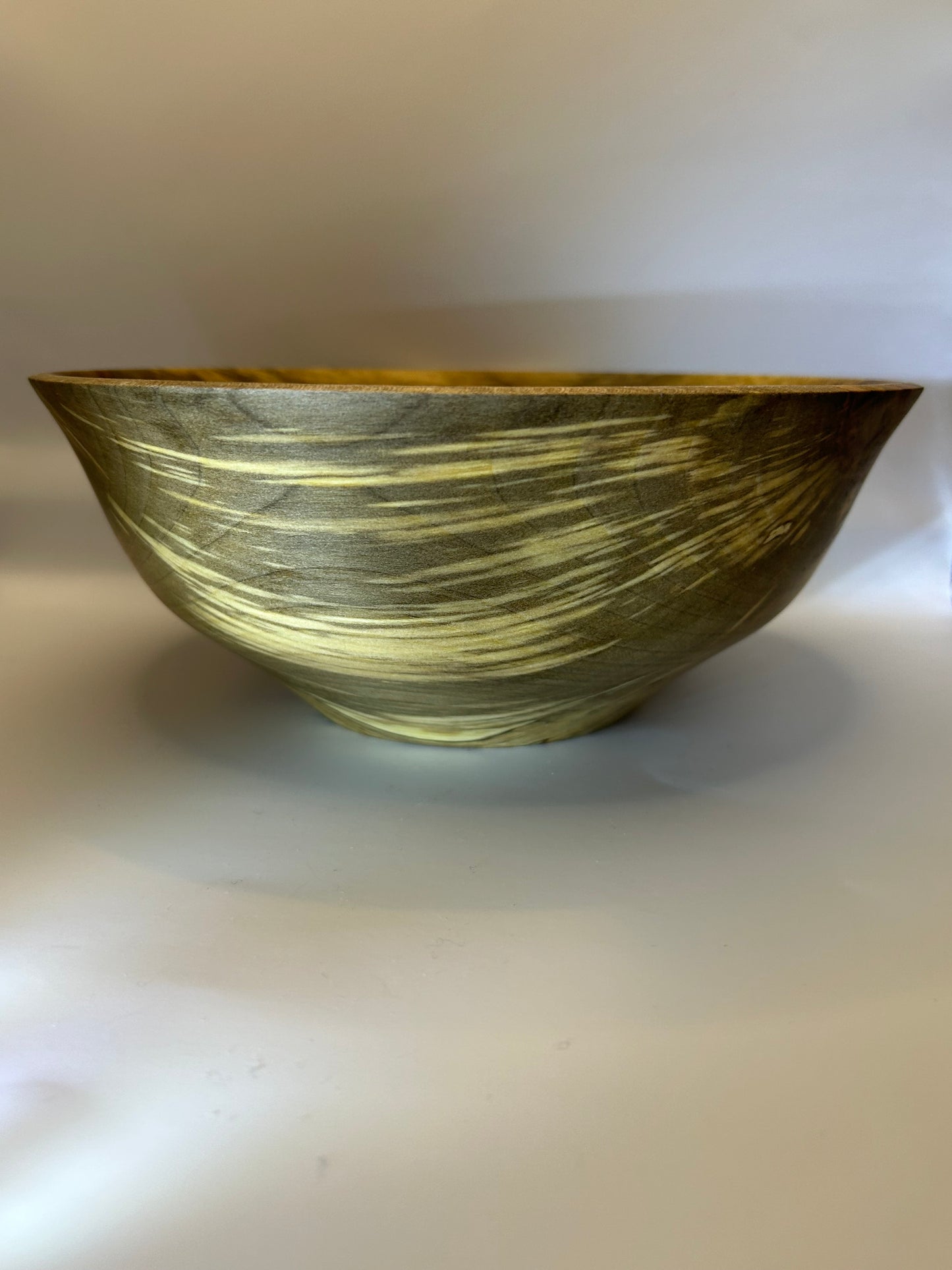 Handmade Sweetgum Wood Salad Bowl-Large