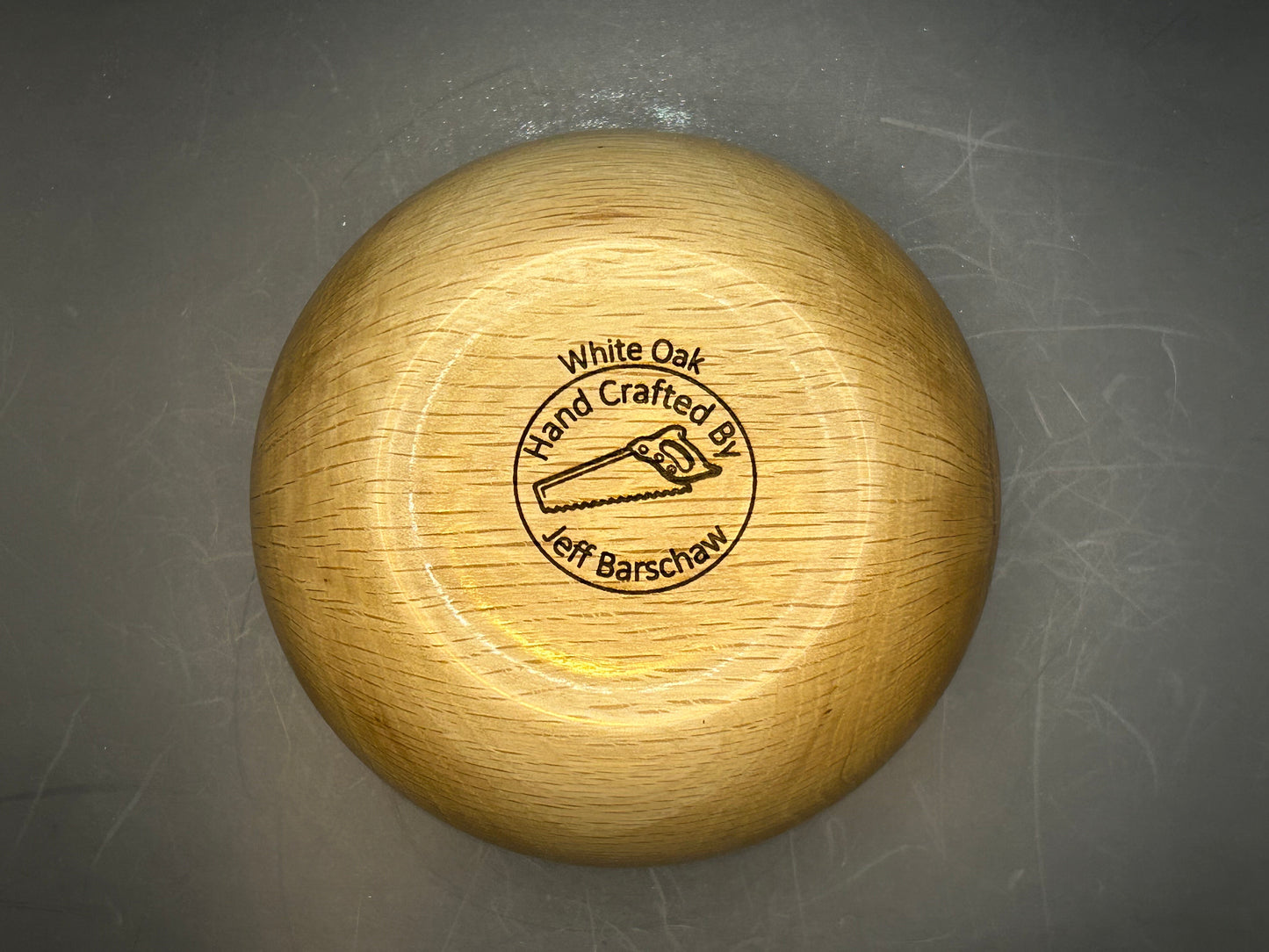 Handmade White Oak Wood Bowl-Small