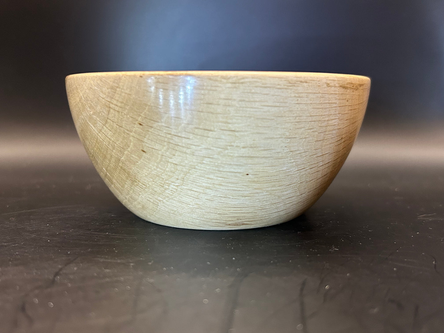 Handmade White Oak Wood Bowl-Small