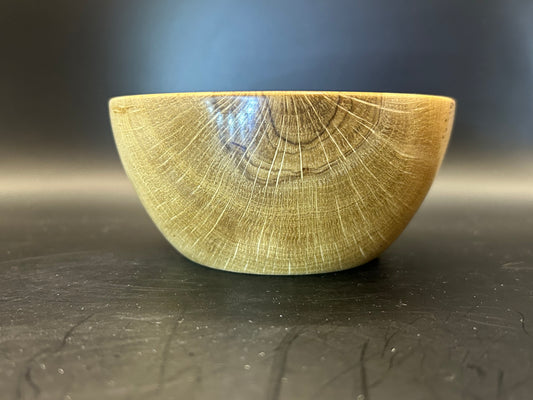 Handmade White Oak Wood Bowl-Small