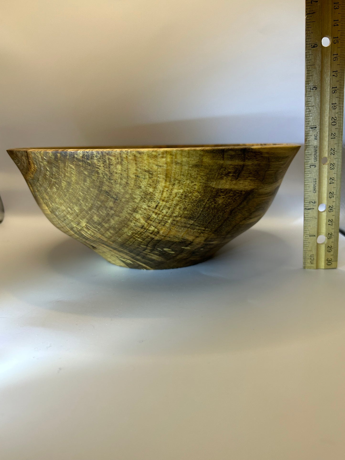 Handmade Sweetgum Wood Salad Bowl-Large