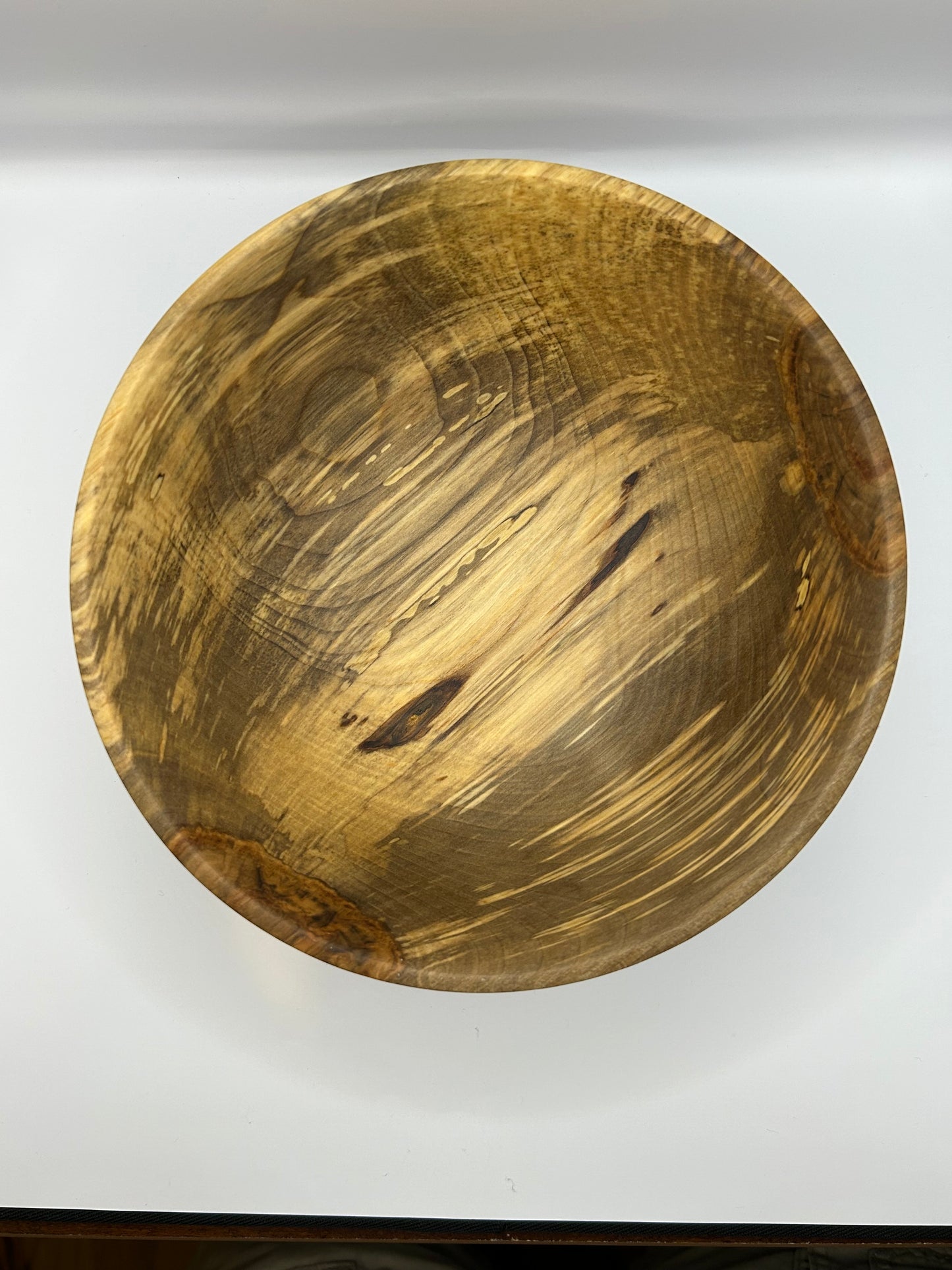 Handmade Sweetgum Wood Salad Bowl-Large
